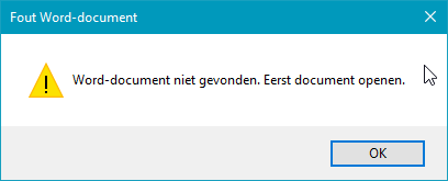 Exporteren2Word_fout